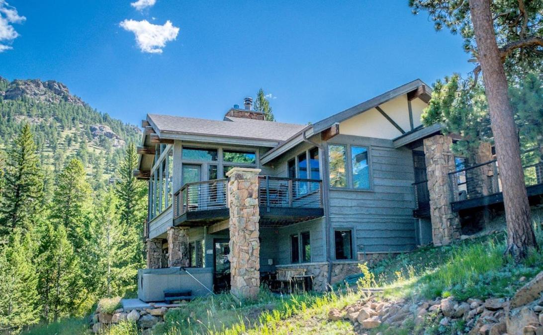 Hyler Mountain Lodge Home Estes Park Exterior foto